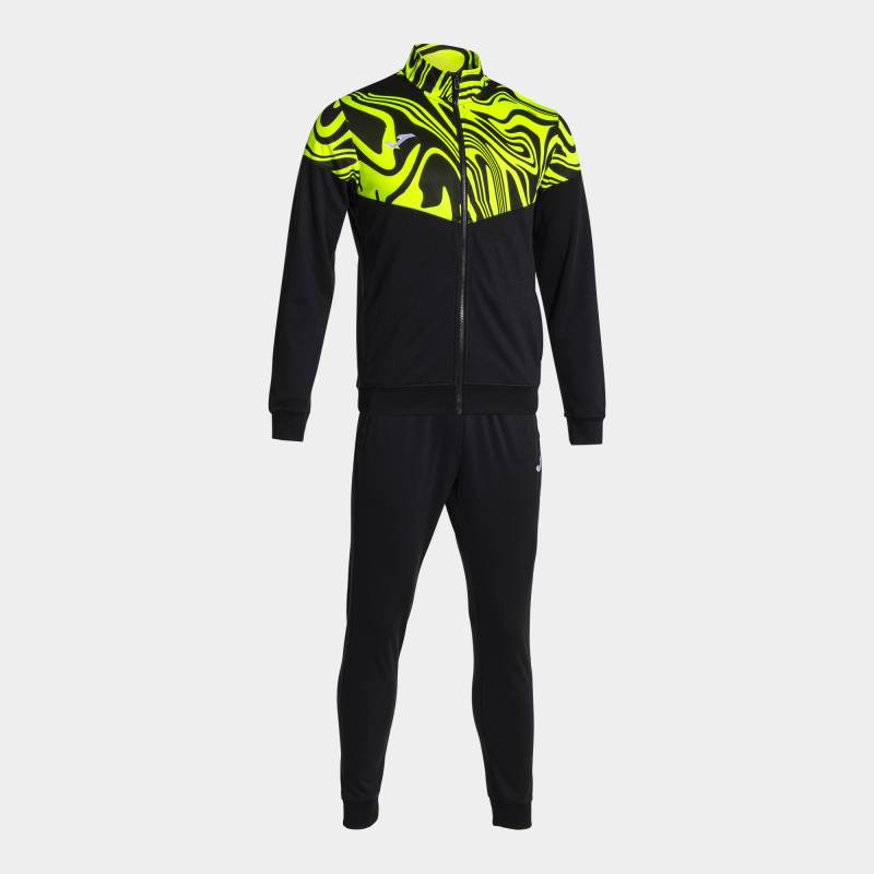 TRENING JOMA LION II NEGRU-GALBEN FOSFORESCENT