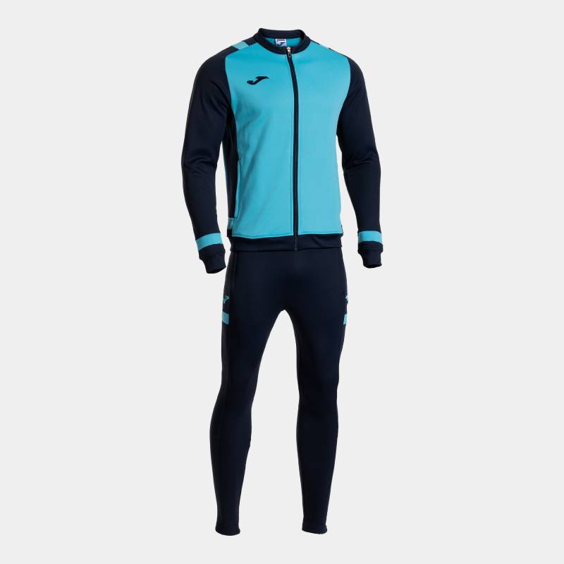 TRENING JOMA LIDER TURCOAZ FOSFORESCENT-BLEUMARIN